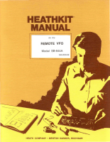 Heathkit SB-644A-Remote-VFO - Manual 